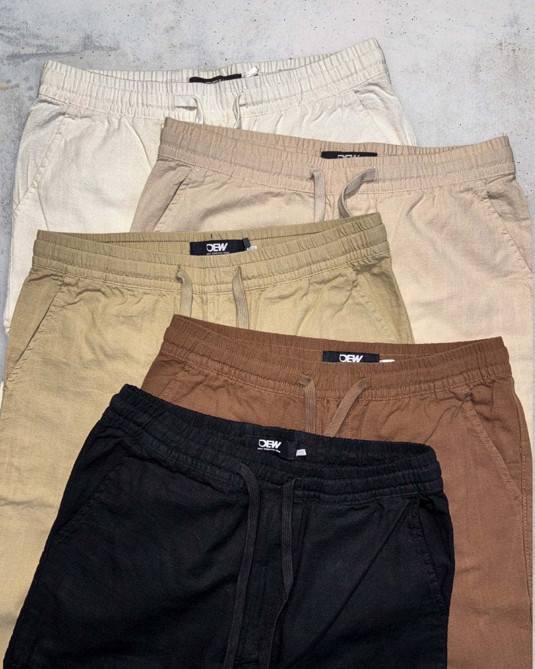 linen trousers