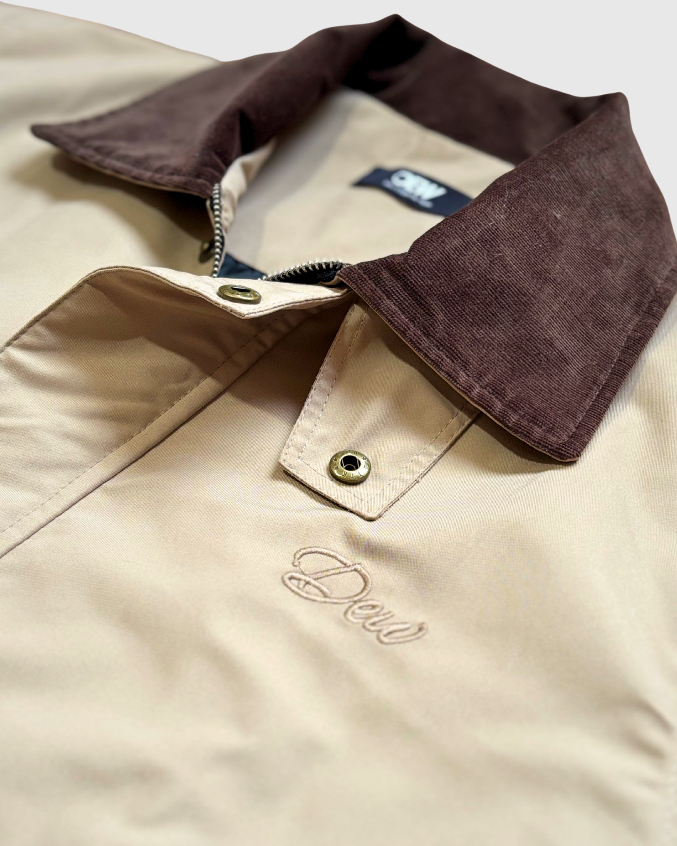 Daily Varsity Jacket (Beige)