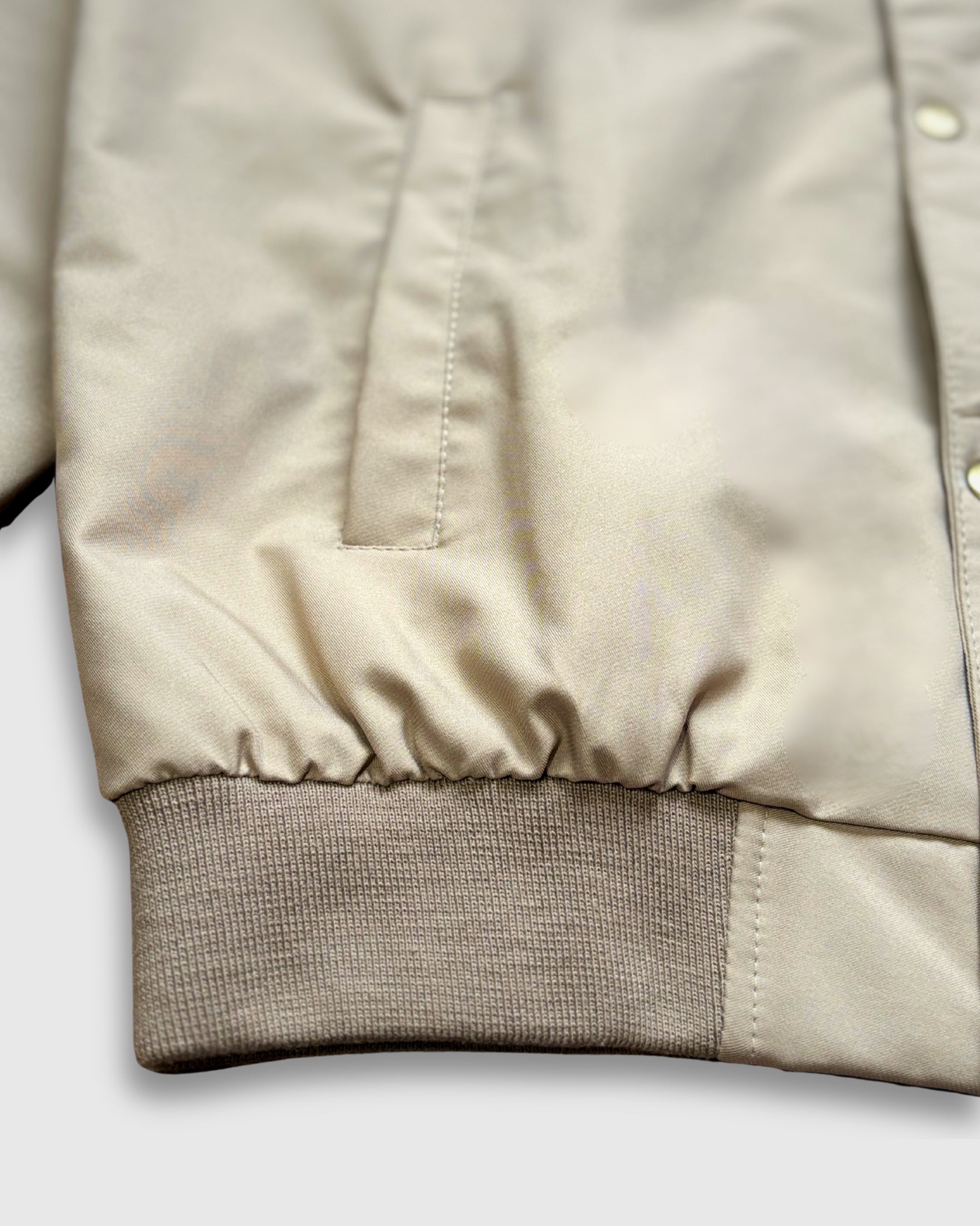 Daily Varsity Jacket (Beige)