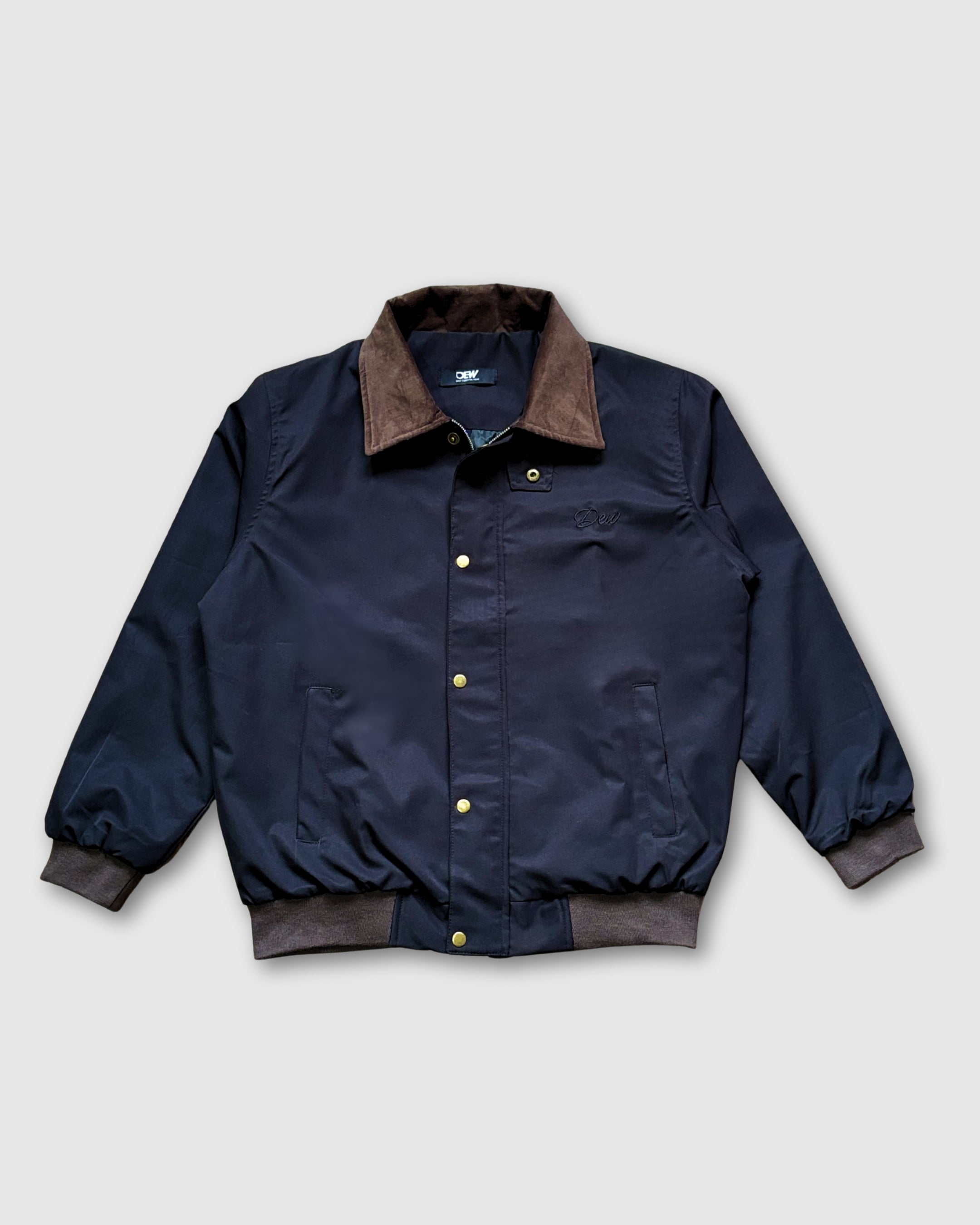 Daily Varsity Jacket (Black)