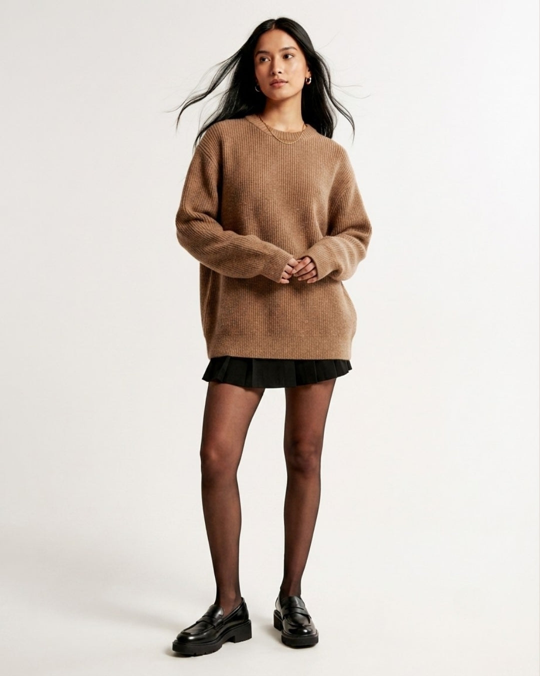 Crewneck Sweater (Walnut Brown)