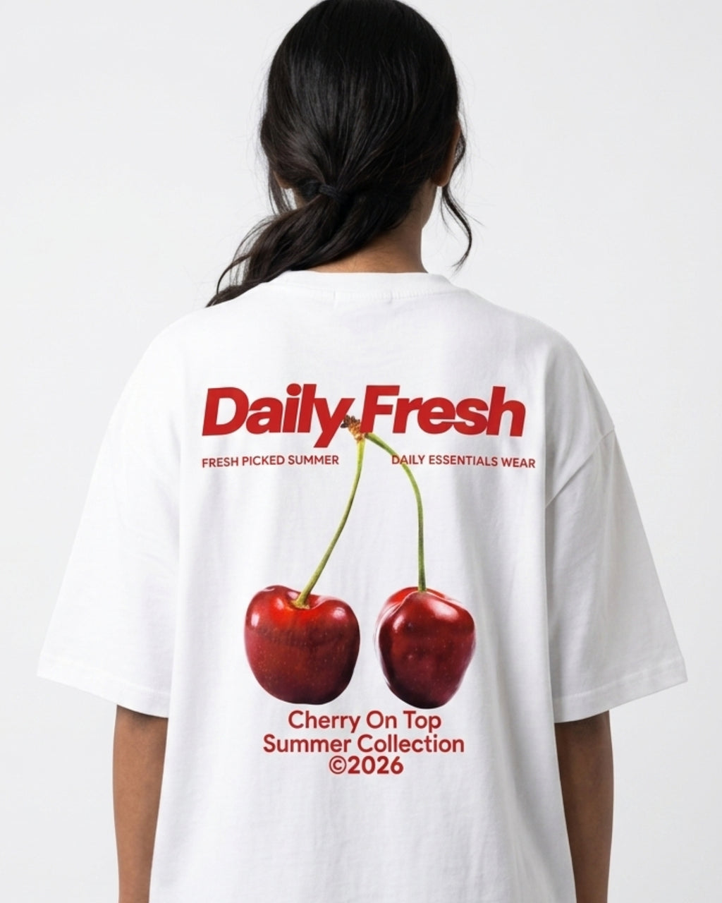 Daily Fresh T-shirt (White Smoke)