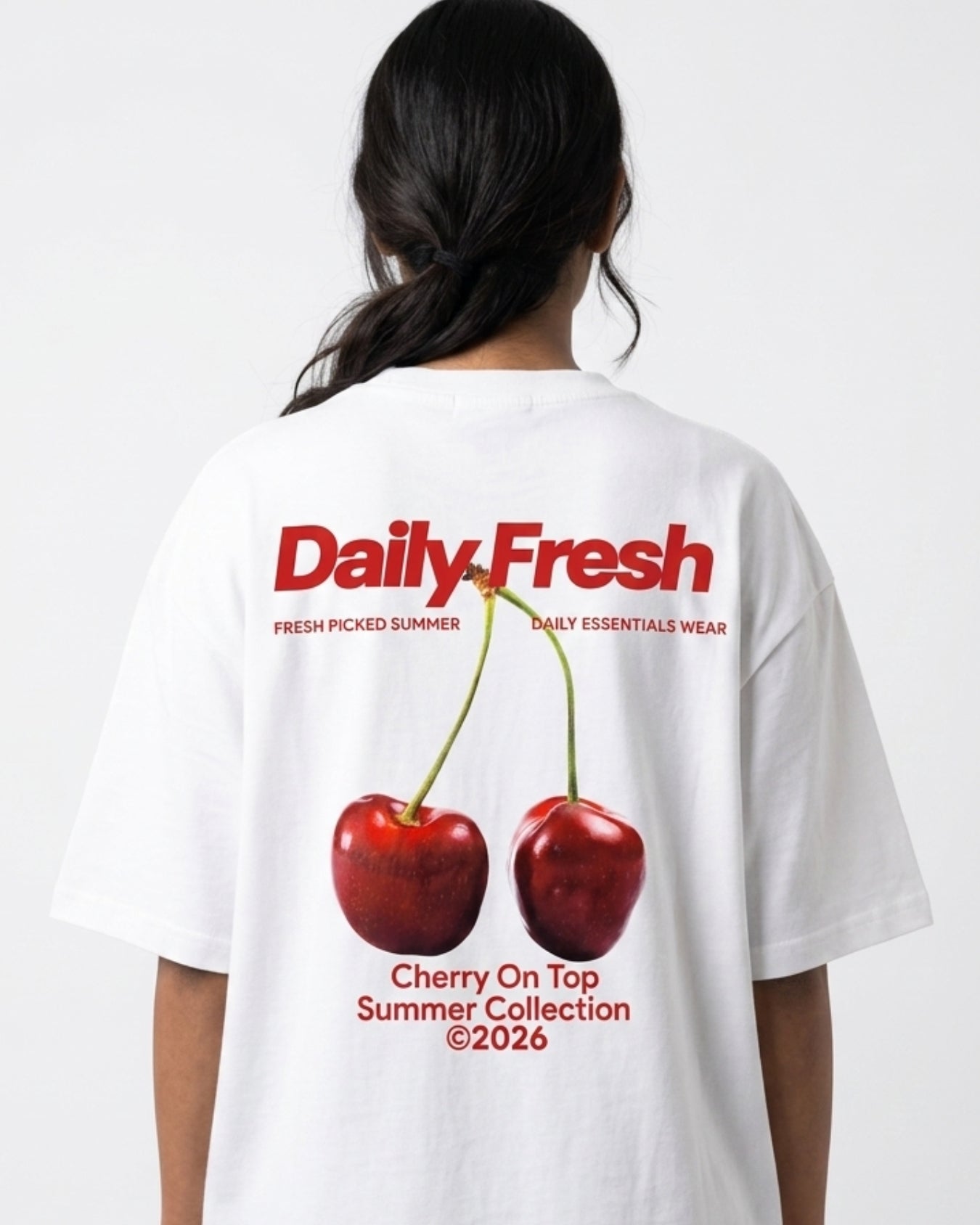 Daily Fresh T-shirt (White Smoke)