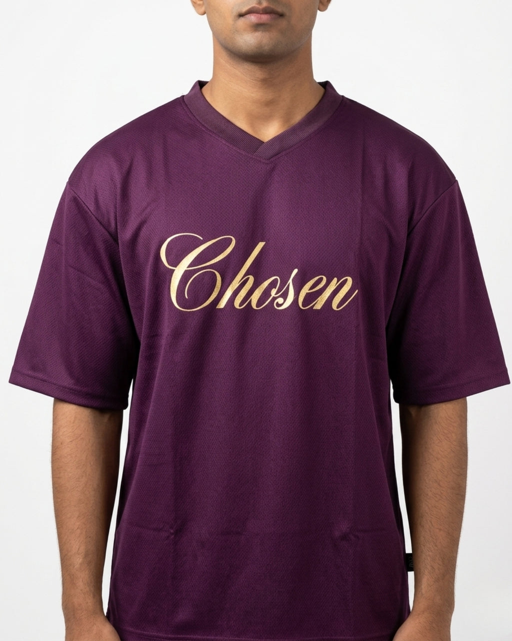 Chosen Rice Knit Jersey (Maroon)