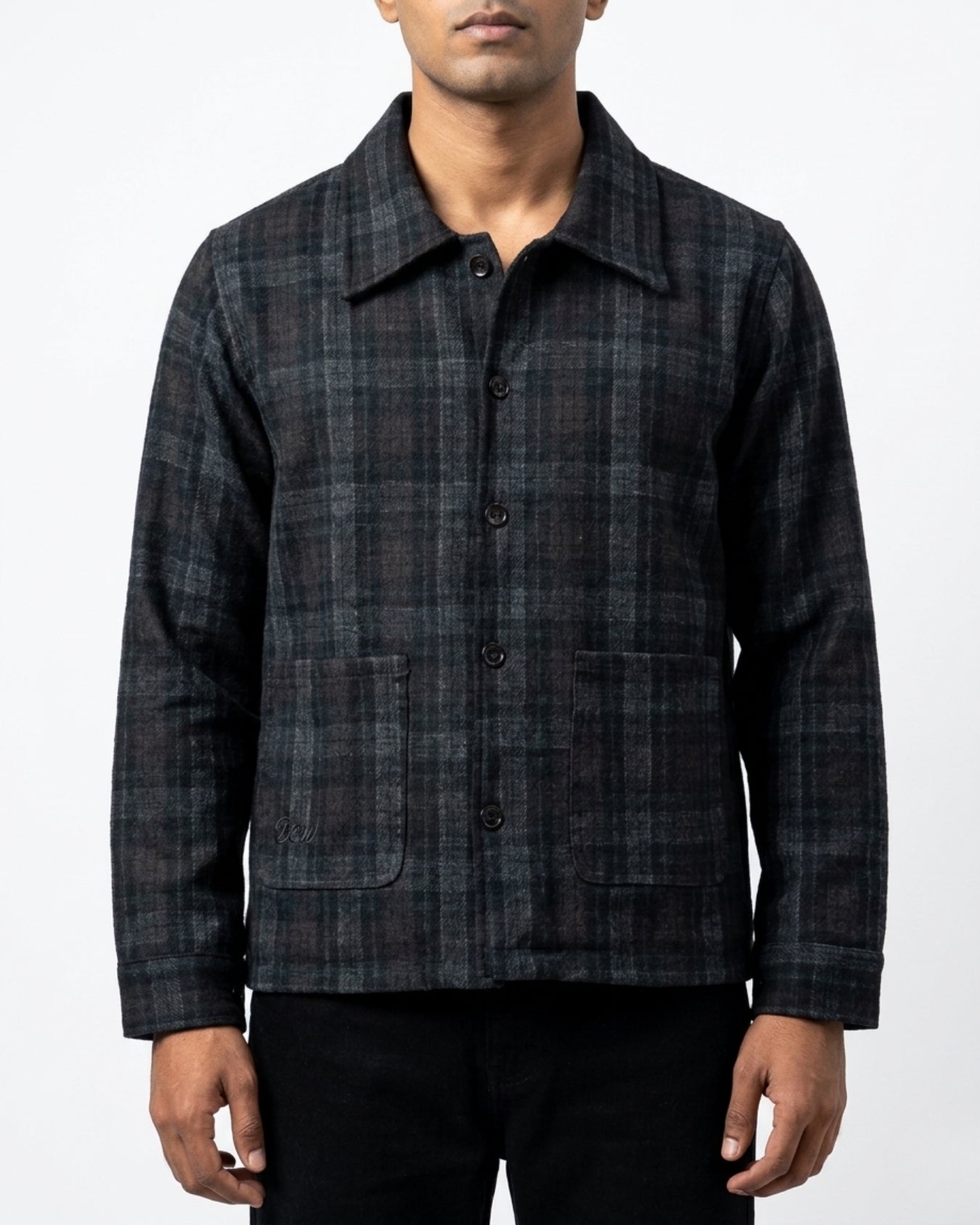 Brown Plaid Shacket