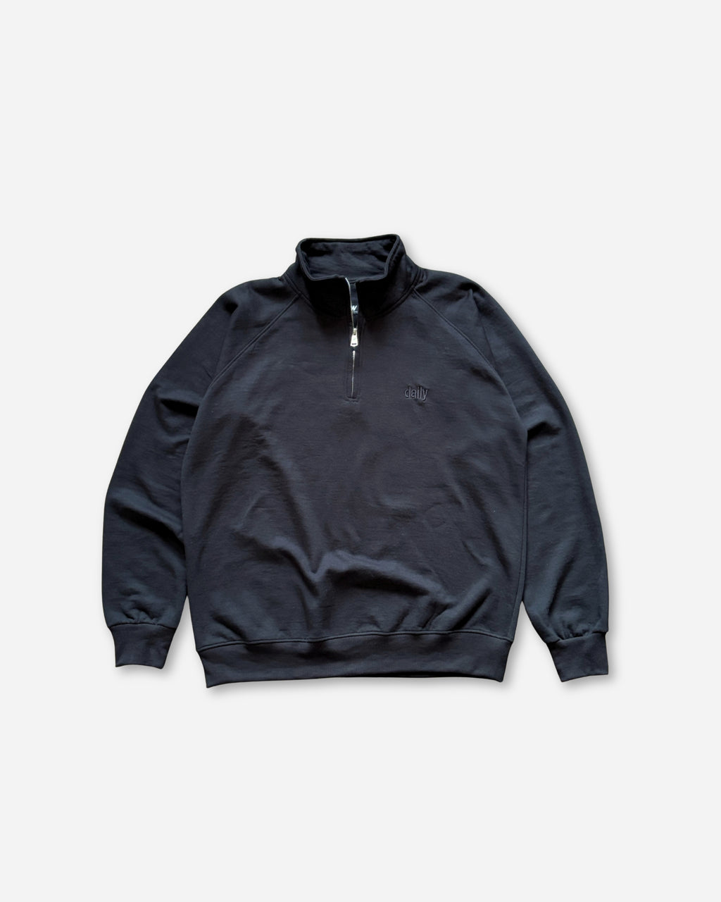 Half Zip Sweatshirt (Black)