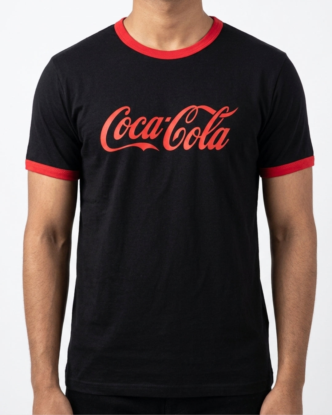 Daily Ringer Tee (Black/Red)