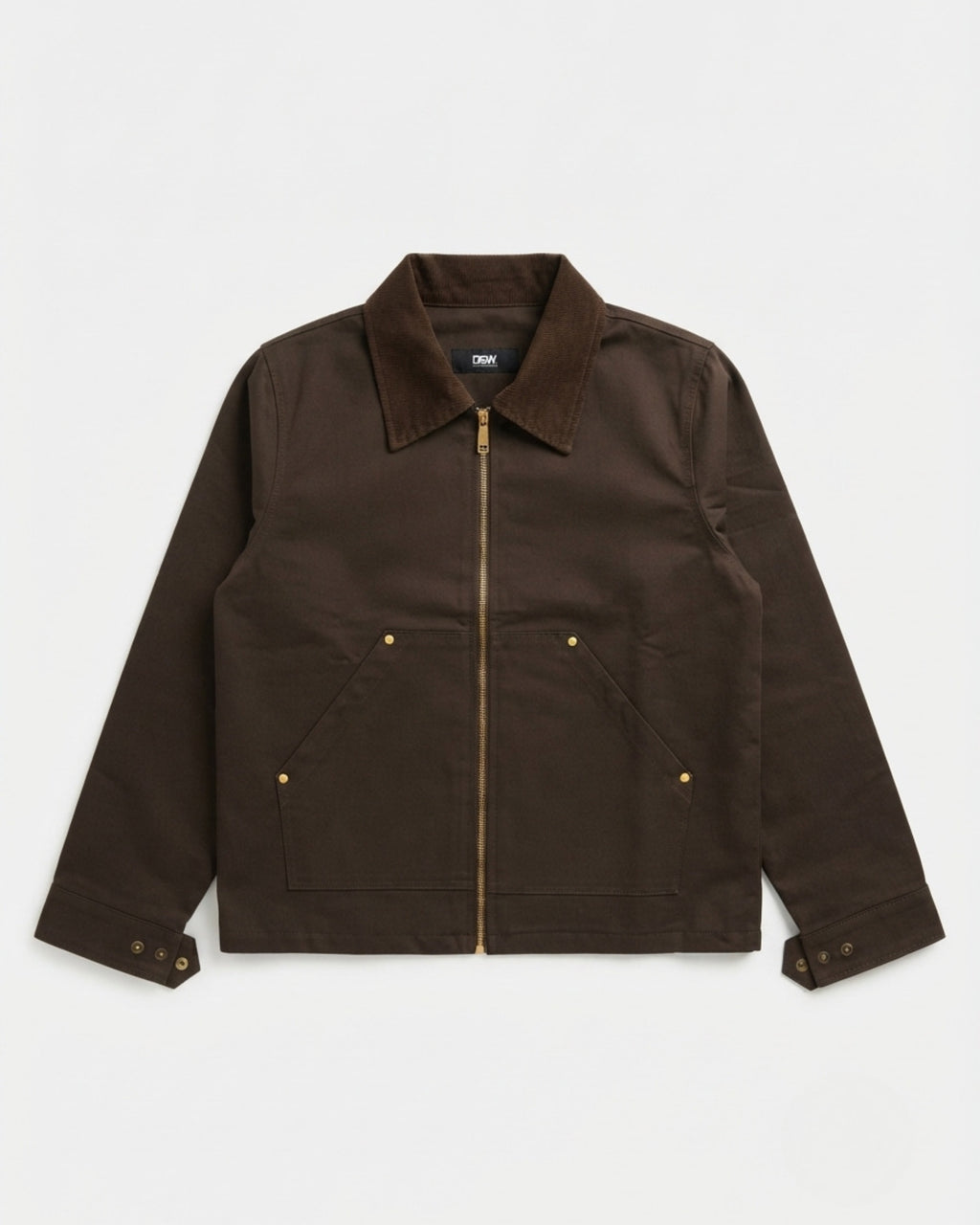 Worker Jacket (Coffee Brown)