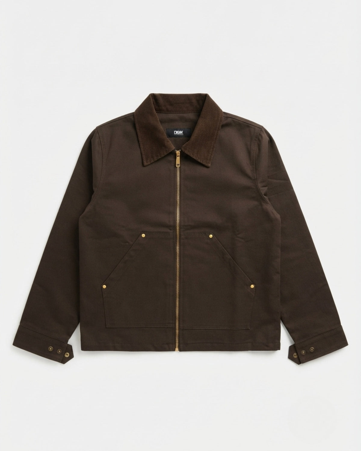 Worker Jacket (Coffee Brown)