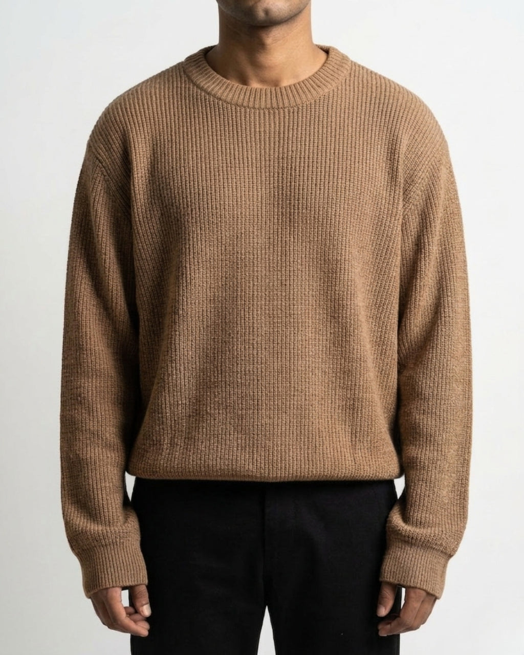 Crewneck Sweater (Walnut Brown)