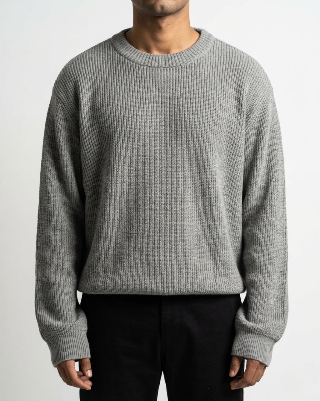 Crewneck Sweater (Steel Grey)