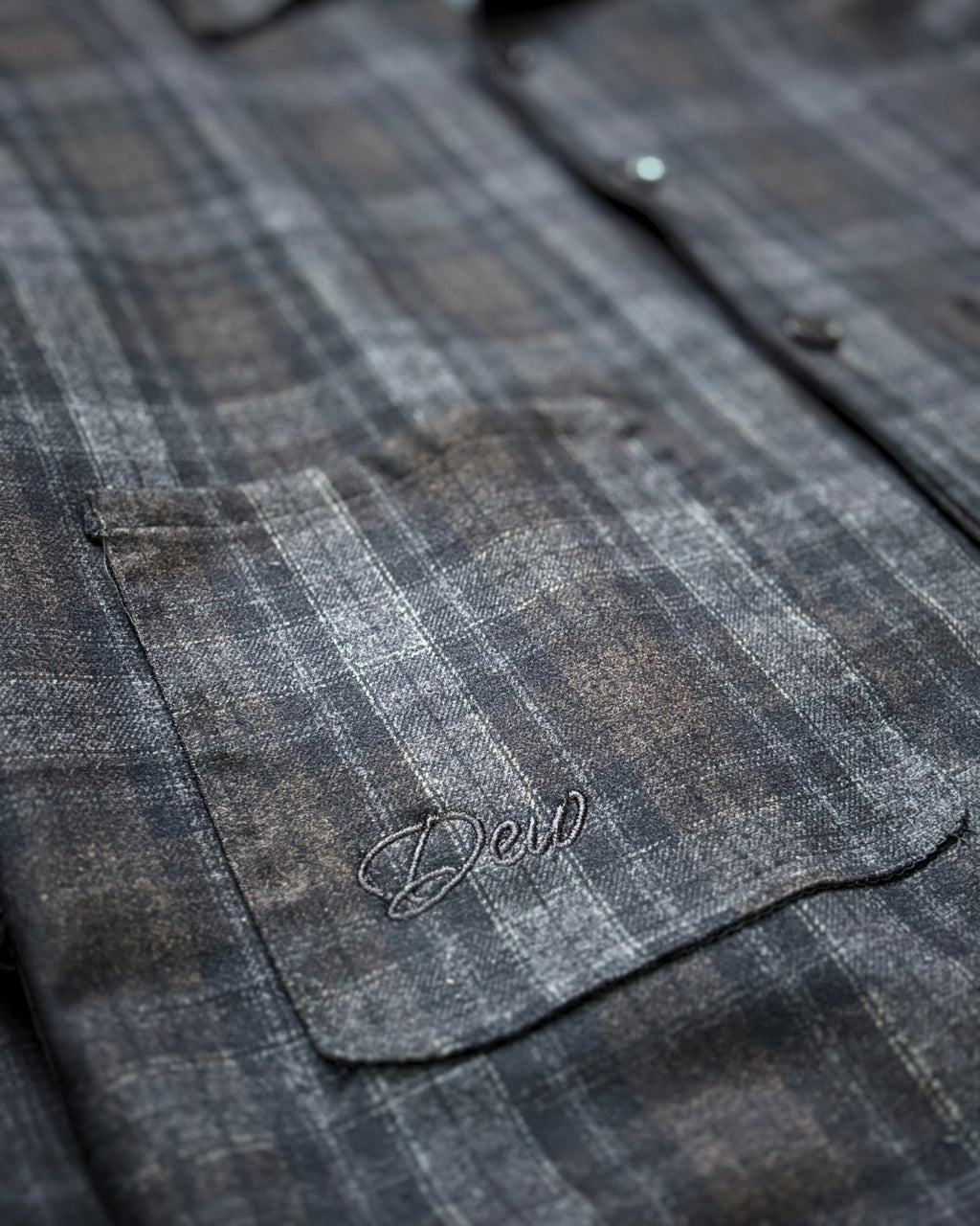 Brown Plaid Shacket