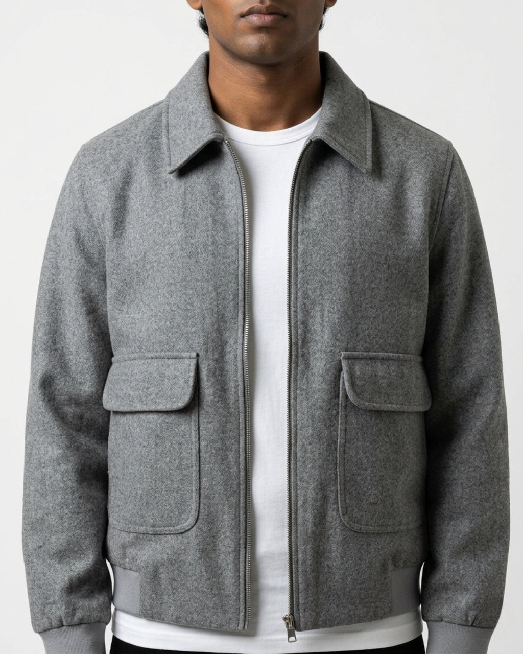 Harrington Jacket (Slate)
