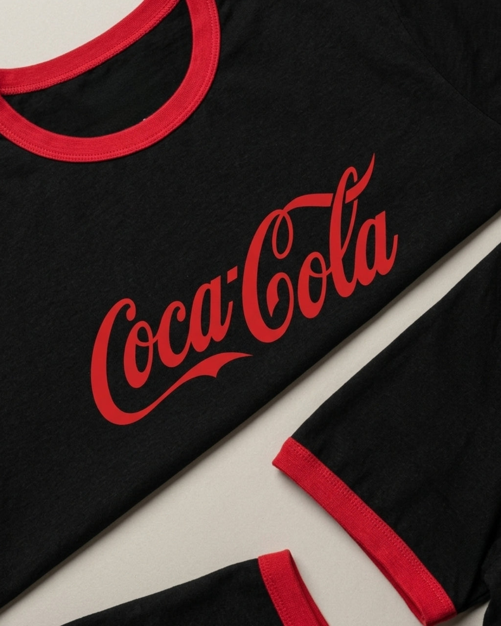 Daily Ringer Tee (Black/Red)