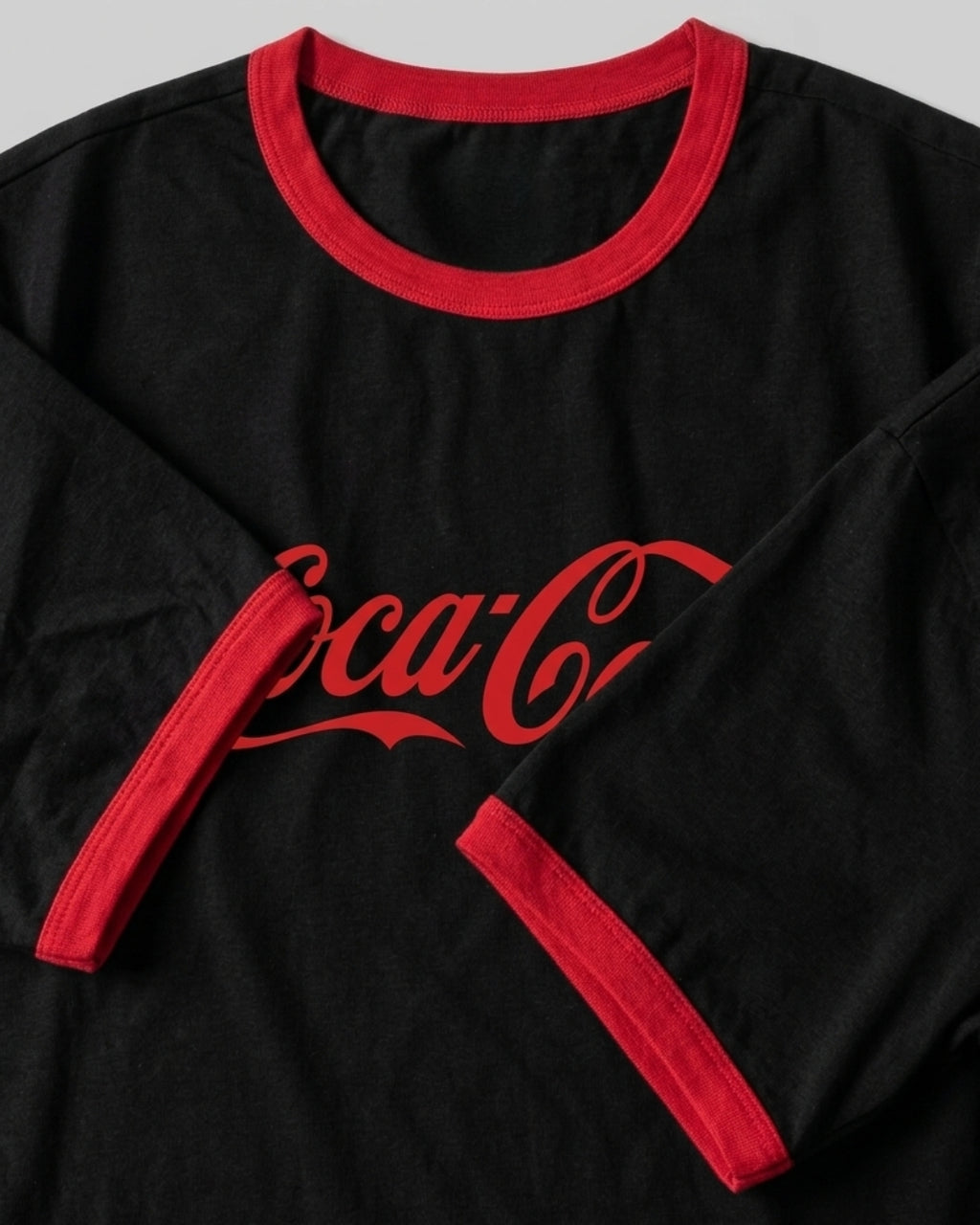 Daily Ringer Tee (Black/Red)
