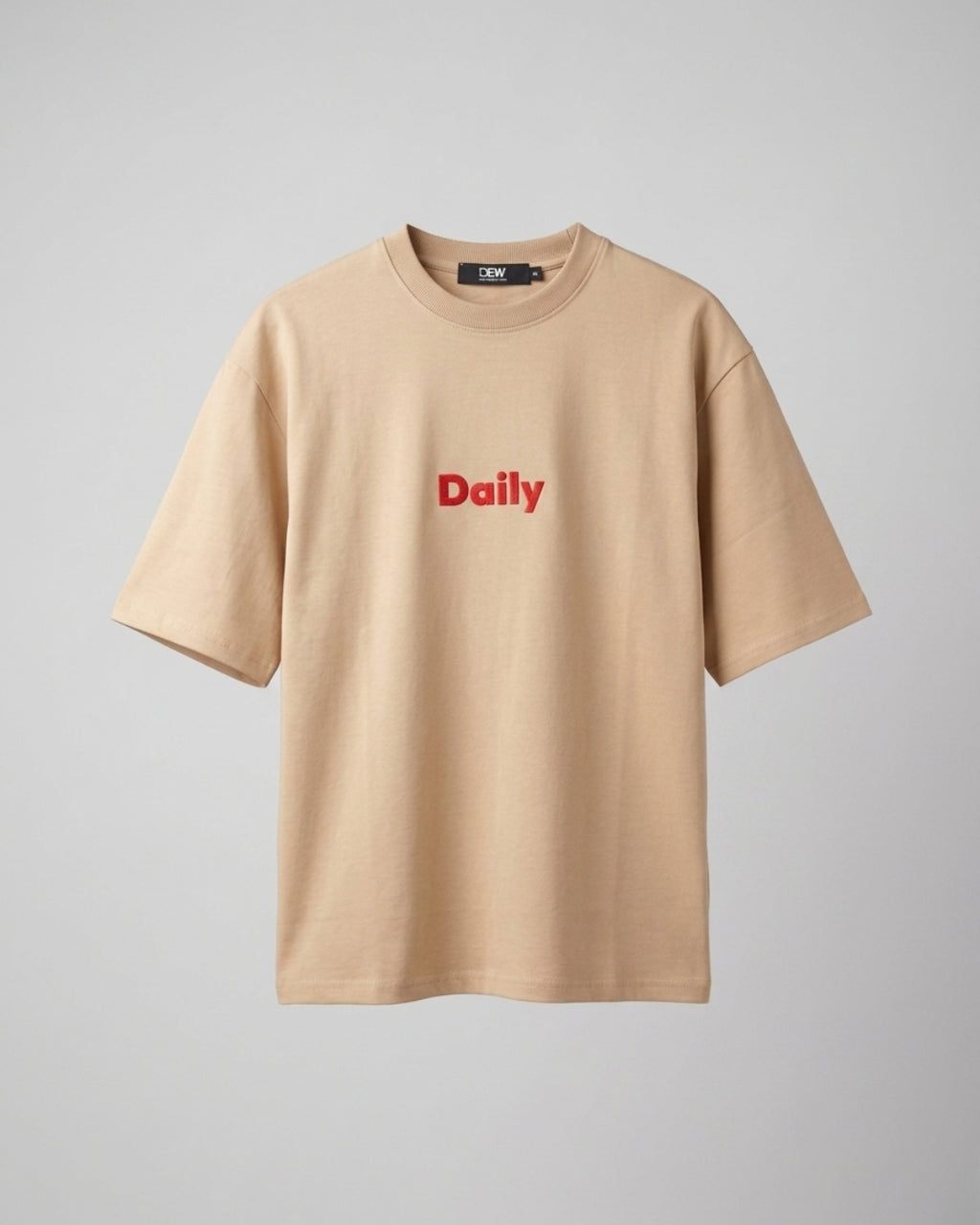 Daily Fresh T-shirt (Badam/Beige)