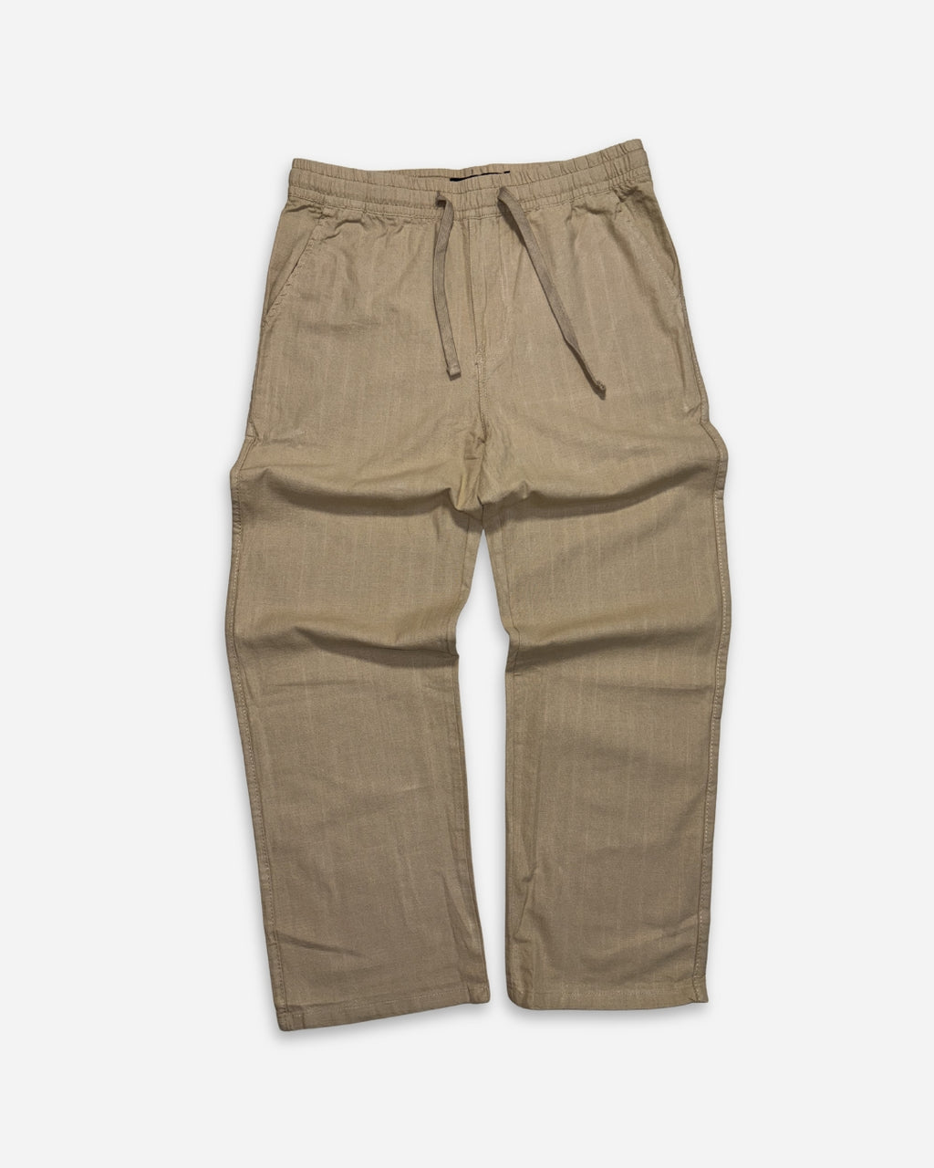 Linen blend trouser (Olive)