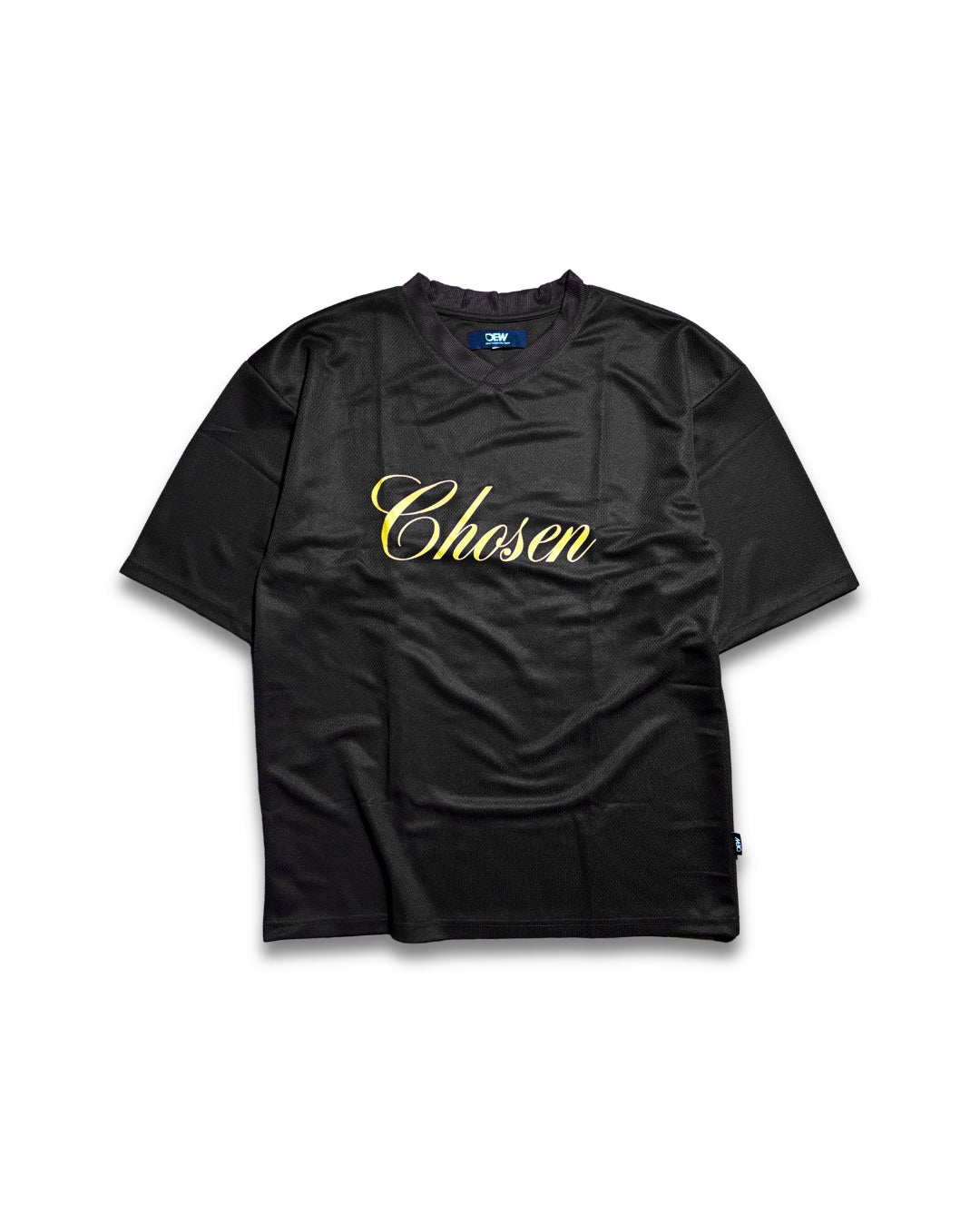 Chosen rice-knit jersey (Black)