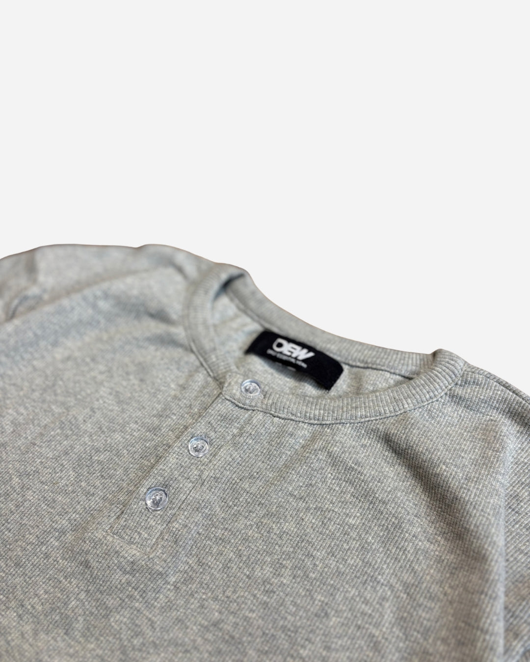 Full sleeve Henley (Grey)