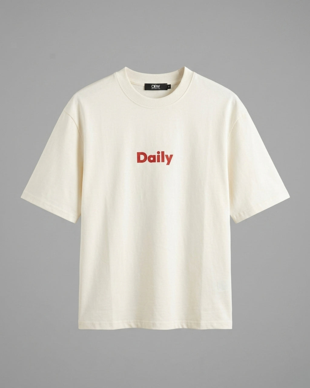 Daily Fresh T-shirt (White Smoke)